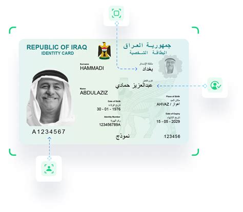 new iraqi id card